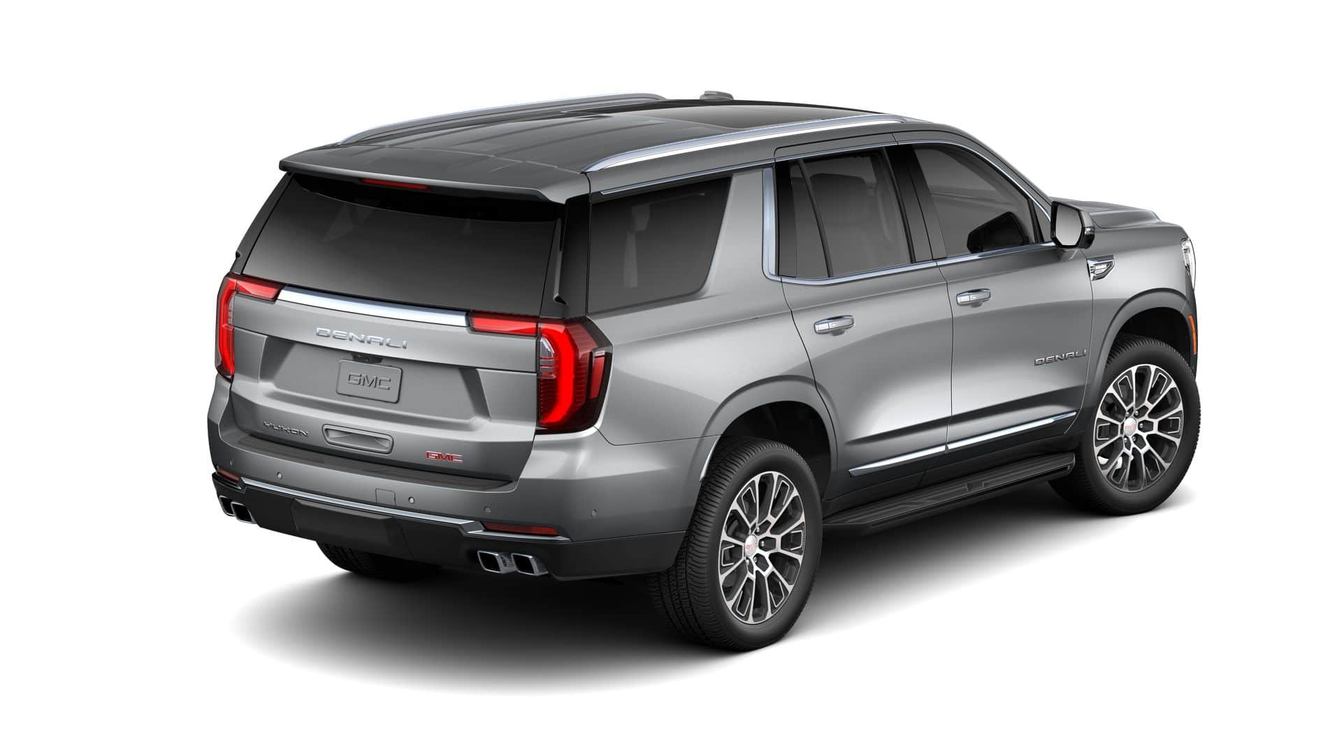 2026 GMC Yukon — rear three-quarter view